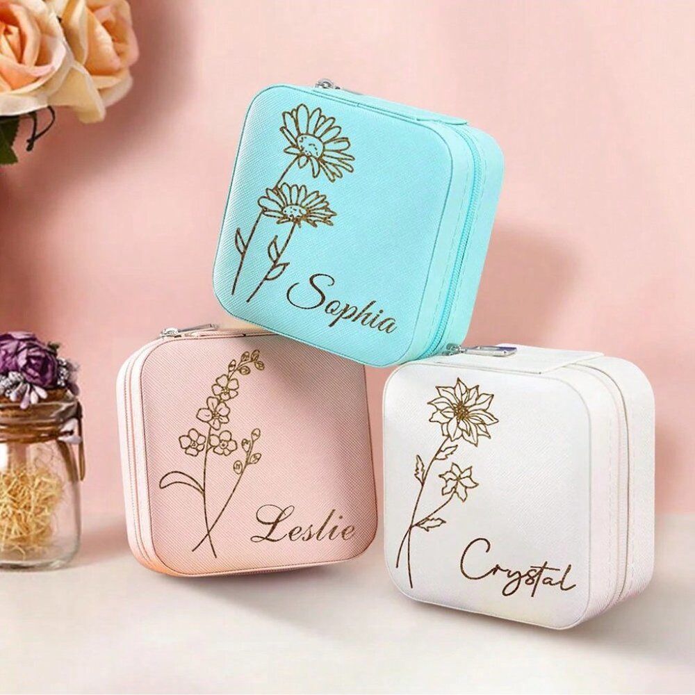 Jewelry Box Jewelry Organizer, Custom Name Jewelry Box